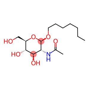 β-D-Glucopyranoside, heptyl 2-(acetylamino)-2-deoxy-