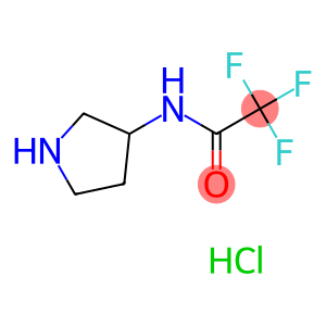 2,2,2-trifluoro-N-(pyrrolidin-3-yl)acetamide HCl