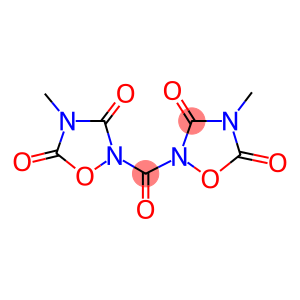 2,2-Carbonylbis(3,5-dioxo-4-methyl-1,2,4-oxadiazolidine)