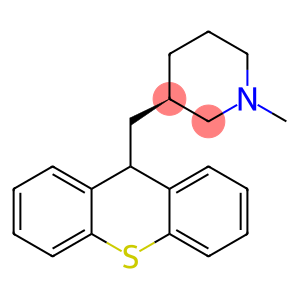 Piperidine, 1-methyl-3-(9H-thioxanthen-9-ylmethyl)-, (3R)-