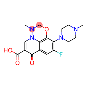 7h-pyrido(3,2,1-ij)(4,1,2)benzoxadiazine-6-carboxylicacid,2,3-dihydro-9-fluor