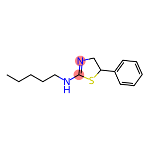 N-戊基-5-苯基-4,5-二氢-1,3-噻唑-2-胺
