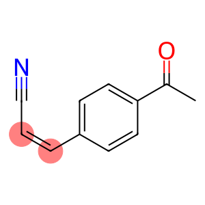 2-Propenenitrile, 3-(4-acetylphenyl)-, (2Z)-