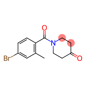 1-(4-Bromo-2-methylbenzoyl)-4-piperidinone