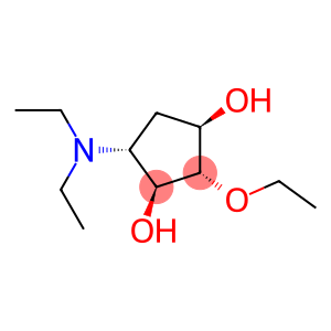 1,3-Cyclopentanediol, 4-(diethylamino)-2-ethoxy-, (1α,2β,3α,4β)- (9CI)