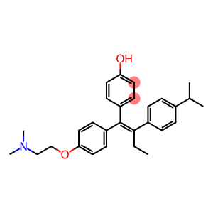 (E)-4-(1-(4-(2-(dimethylamino)ethoxy)phenyl)-2-(4-isopropylphenyl)but-1-en-1-yl)phenol