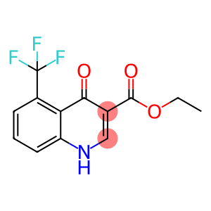 3-Quinolinecarboxylic acid, 1,4-dihydro-4-oxo-5-(trifluoromethyl)-, ethyl ester