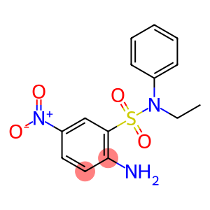 2-amino-N-ethyl-5-nitro-N-phenylbenzenesulfonamide