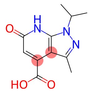 3-甲基-6-氧代-1-(丙-2-基)-1H,6H,7H-吡唑并[3,4-B]吡啶-4-羧酸