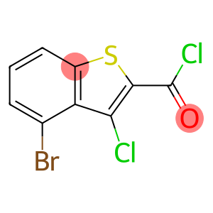 4-溴-3-氯-1-苯并噻吩-2-甲酰氯