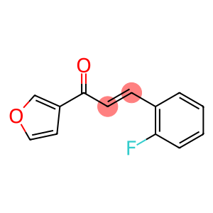 (E)-3-(2-FLUOROPHENYL)-1-(3-FURYL)-2-PROPEN-1-ONE