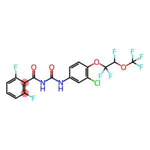 Benzamide,N-[[[3-chloro-4-[1,1,2-trifluoro-2-(trifluoromethoxy)ethoxy]phenyl]amino]carbonyl]-2,6-difluoro-