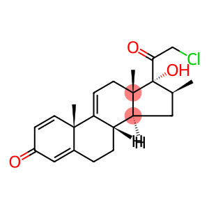 21-Chloro-17α-hydroxy-16β-methylpregna-1,4,9(11)-triene-3,20-dione
