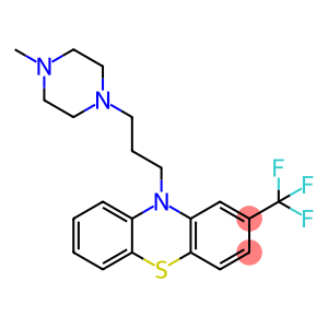 10-(3-(4-methyl-1-piperazinyl)propyl)-2-(trifluoromethyl)-phenothiazin