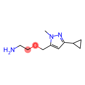 2-[(3-环丙基-1-甲基-1H-吡唑-5-基)甲氧基]乙-1-胺