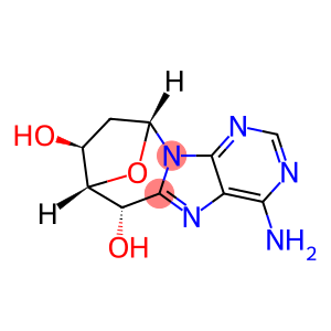 7,10-Epoxy-6H-azepino[1,2-e]purine-6,8-diol, 4-amino-7,8,9,10-tetrahydro-, (6S,7S,8S,10R)-
