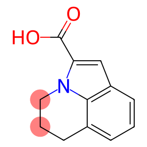 4H-Pyrrolo[3,2,1-ij]quinoline-2-carboxylic acid, 5,6-dihydro-