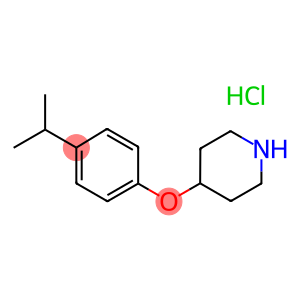 4-[4-(propan-2-yl)phenoxy]piperidine hydrochloride