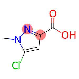 1H-Pyrazole-3-carboxylic acid, 5-chloro-1-methyl-