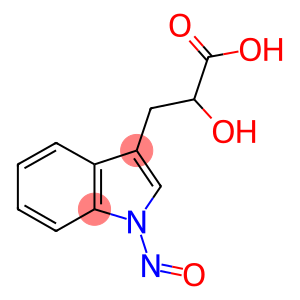 1H-Indole-3-propanoic acid, α-hydroxy-1-nitroso-