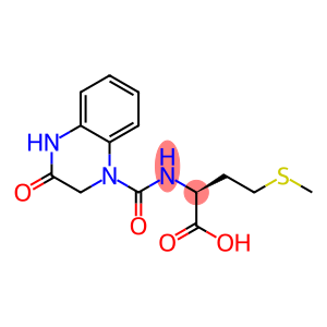 (2S)-4-methylsulfanyl-2-[(3-oxo-2,4-dihydroquinoxaline-1-carbonyl)amino]butanoic acid