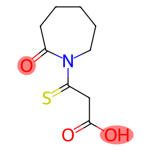 1H-Azepine-1-propanoic acid, hexahydro-2-oxo-β-thioxo-