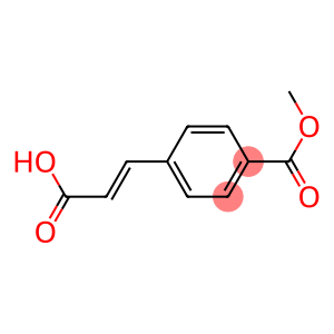 (E)-3-(4-(methoxycarbonyl)phenyl)acrylic acid