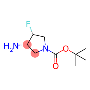 (3S,4R)-3-氨基-4-氟吡咯烷-1-羧酸叔丁酯