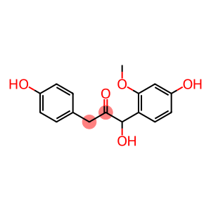 1-羟基-1-(4-羟基-2-甲氧基苯基)-3-(4-羟基苯基)-2-丙酮