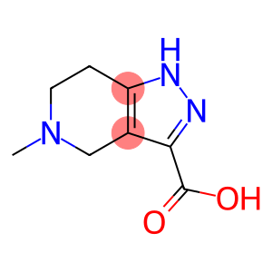 5-甲基-4,5,6,7-四氢-1H-吡唑并[4,3-c]吡啶-3-羧酸