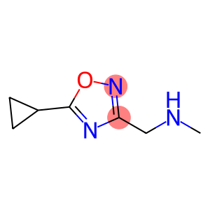 [(5-cyclopropyl-1,2,4-oxadiazol-3-yl)methyl]methylamine