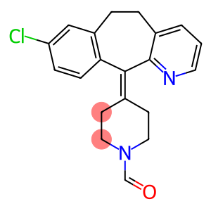 8-Chloro-6,11-dihydro-11-(1-formyl-4-piperidin ylidene)-5H-benzo[5,6]cyclohepta[1,2-b] pyridine