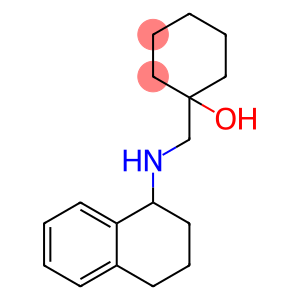 Cyclohexanol, 1-[[(1,2,3,4-tetrahydro-1-naphthalenyl)amino]methyl]-