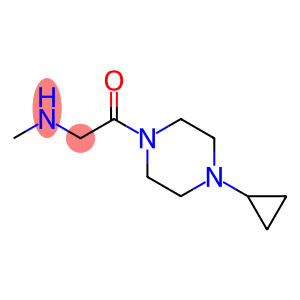 1-(4-cyclopropylpiperazin-1-yl)-2-(methylamino)ethan-1-one