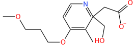 2-Pyridinemethanol, 4-(3-methoxypropoxy)-3-methyl-, 2-acetate