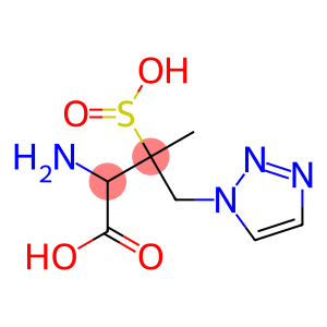 2-氨基-3-甲基-3-亚磺基-4-(1H-1,2,3-三唑-1-基)丁酸