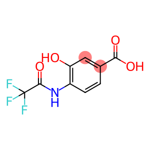 Benzoic acid, 3-hydroxy-4-[(2,2,2-trifluoroacetyl)amino]-
