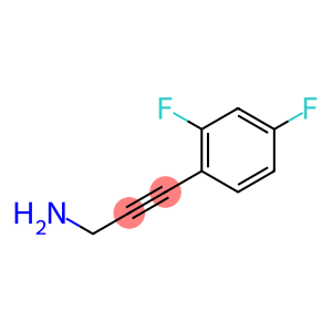 2-Propyn-1-amine, 3-(2,4-difluorophenyl)-