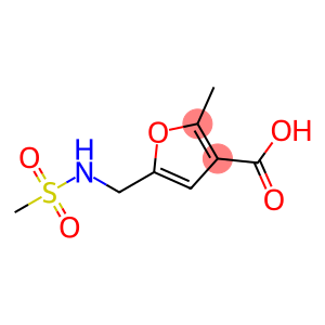 5-(methanesulfonamidomethyl)-2-methylfuran-3-carboxylic acid