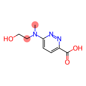 3-Pyridazinecarboxylic acid, 6-[(2-hydroxyethyl)methylamino]-