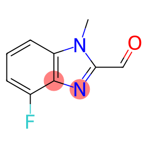 1H-Benzimidazole-2-carboxaldehyde, 4-fluoro-1-methyl-