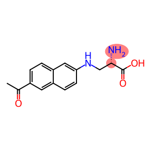 3-[(6-乙酰-2-萘基)氨基]丙氨酸 3-[(6-乙酰基-2-萘YL)氨基]丙氨酸