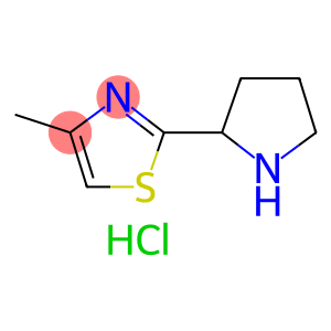 4-Methyl-2-pyrrolidin-2-yl-thiazoledihydrochloride