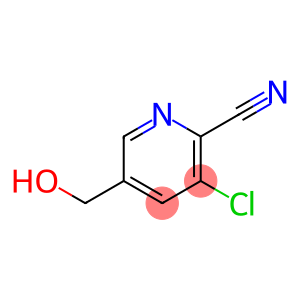 3-chloro-5-(hydroxymethyl)picolinonitrile