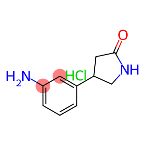 4-(3-Aminophenyl)-2-pyrrolidinone hydrochloride