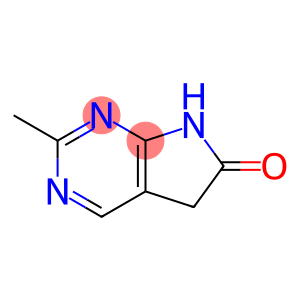 6H-Pyrrolo[2,3-d]pyrimidin-6-one, 5,7-dihydro-2-methyl-