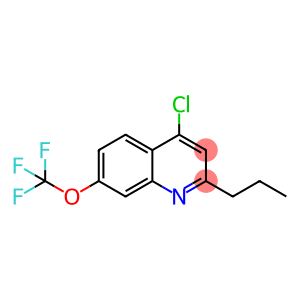 Quinoline, 4-chloro-2-propyl-7-(trifluoromethoxy)-