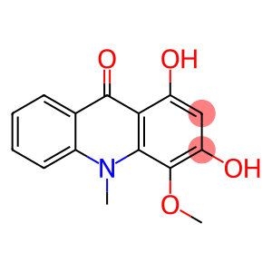 1,3-二羟基-4-甲氧基-10-甲基吖啶-9(10H)-酮