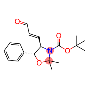 Tert-butyl(4R,5R)-2,2-dimethyl-4-[(1E)-3-oxoprop-1-en-1-yl]-5-phenyl-1,3-oxazolidine-3-carboxylate