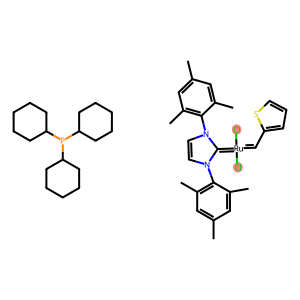 三环[1,3-二(2,4,6三甲苯)咪唑-2-亚基][2-噻吩亚甲基]二氯化钌